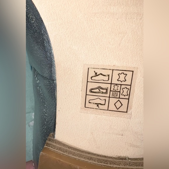 Free People loafer mule silver Sz 6.5 - Picture 9 of 13